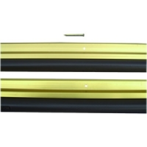 Wickes  Wickes Full Door Draught Seal Gold Effect 2100mm