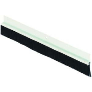 Wickes Door Brush Draught Excluder White 838mm