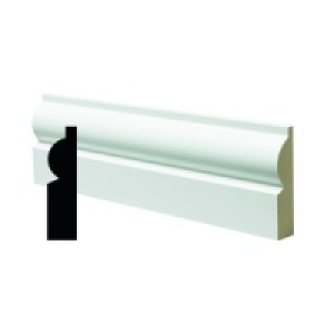 Wickes Fully Finished MDF Torus Architrave 14.5x58x2100mm Pa £27.55