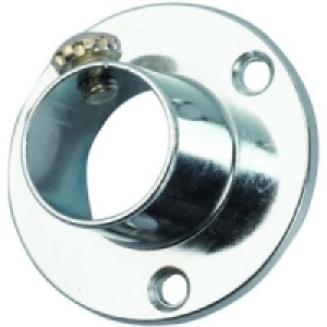 Wickes Wardrobe Rail Heavy Duty Socket 19mm 2 Pack £5.99