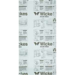 Wickes Durable Acrylic Sheet 90cmx1.8m £29.25