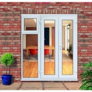 Wickes uPVC French Doors 5ft With 1 Side Sash Panel 600mm £709.00