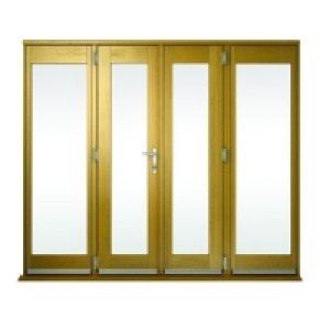 Wickes Albery Pattern 10 Solid Oak French Doors 10ft with 2  £2.59