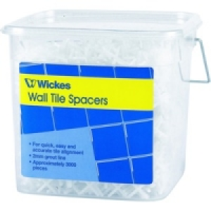 Wickes Wall Tile Spacers 2mm 3000 Pack