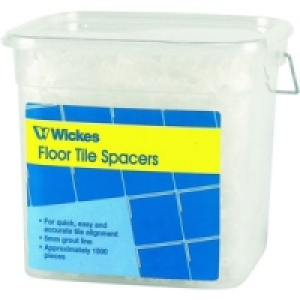 Wickes Floor Tile Spacers 5mm 1500 Pack