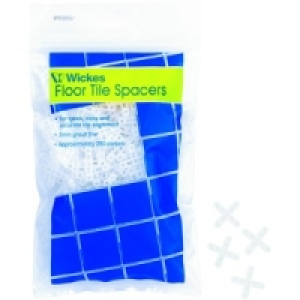 Wickes Floor Tile Spacers 5mm 250 Pack