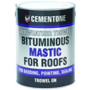 Cementone Multi-Purpose Bitumen Mastic For Roofs 5L £22.49