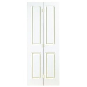 Wickes Stirling Internal Bi-Fold Door White Smooth Moulded 4 £64.99