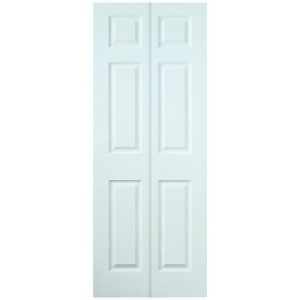 Wickes Woburn Internal Bi-Fold Door White Smooth Moulded 6 P £70.99