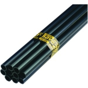 Wickes Round Conduit Black 20mmx3m 10 Pack