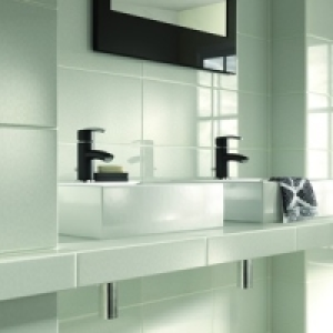 Wickes Mirage White Mosaic Effect Gloss Ceramic Wall Tile 25 £19.99