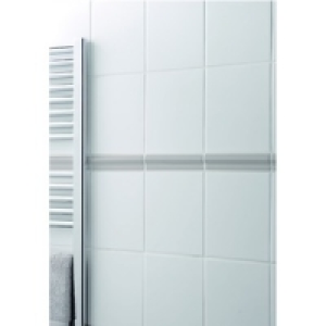 Wickes White Gloss Ceramic Wide Rail Border Tile 200x50mm £14.99