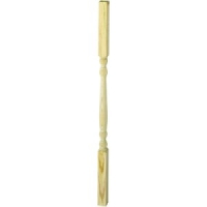 Wickes Traditional Deck Spindle 36x36x812mm £2.99