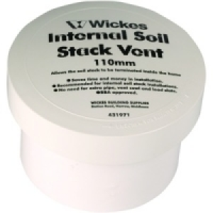 Wickes 110mm Internal Soil Air Admittance Valve £21.99