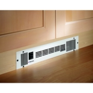 Wickes Central Heating Plinth Heater Stainless Steel