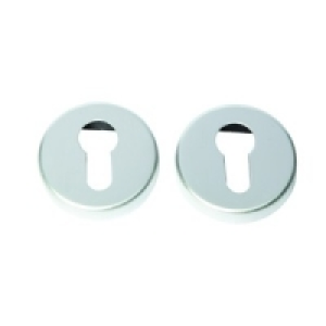 Wickes Euro Profile Escutcheon Satin Anodised Alumnm FD062