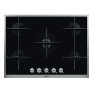 AEG HG795440XB 5 Burner Gas On Glass Hob Black 700mm £660.00