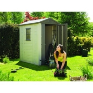 Wickes Plastic Apex Garden Shed 4x6