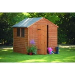 Wickes Overlap Double Door Apex Shed 8x6