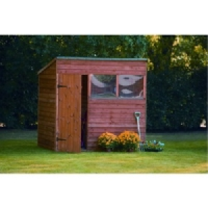 Wickes Premium Overlap Pent Shed 5x7