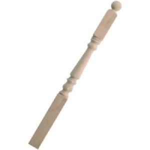 Wickes Traditional Hemlock Half Newel Post 1220mm £27.99