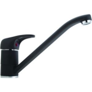 Wickes Messina Mono Mixer Kitchen Sink Tap Metallic Black £43.20