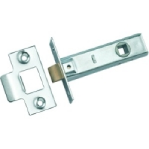 Wickes Tubular Latch Nickel Plated 76mm