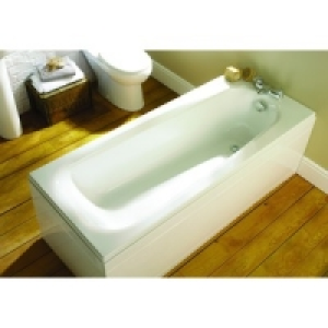 Low Literage Bath End Panel White 800mm