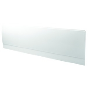 Reinforced Plastic Bath Front Panel White 1700mm