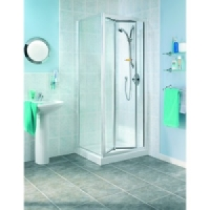 Bi-Fold Door & Panel Silver Effect Frame