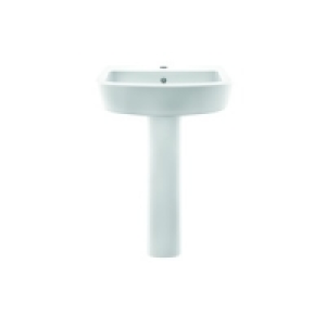 Wickes Pure Basin with Full Pedestal 550mm £79.00
