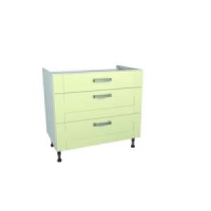 Wickes Stamford Pan Unit Cream Shaker 900mm Box 1 of 2