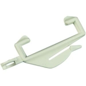 Wickes  Wickes Curtain Track Gliders White 10 Pack