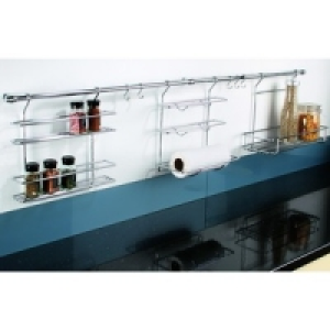 Wickes Deluxe 5 Piece Midway Storage Rail Set