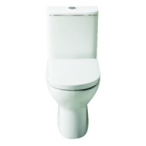 Wickes Inca Toilet Pan, Cistern with Soft Close Toilet Seat