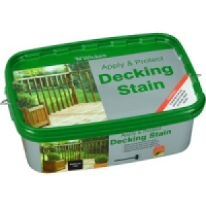 Wickes Decking Stain 2.5L Nearly Natural £14.99