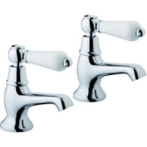 Wickes Enchanted Basin Taps Chrom £102.00