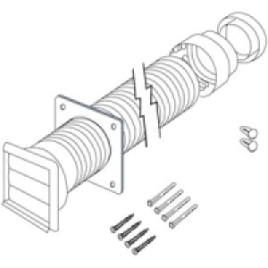 Electrolux CDK5F Flexible Ducting Kit 125mm