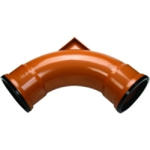 Double Socket Drain Bend 87.5Deg
