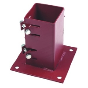 Wickes Bolt Down Post Support 75mm Flush Fit