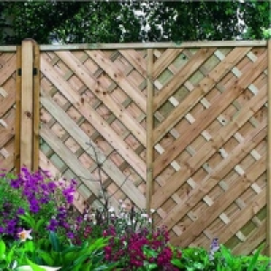Wickes Ultimo Timber Fence Post 70mmx70mmx2.4m Domed Top
