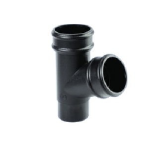 Wickes Black Cast Iron Effect Downpipe Branch