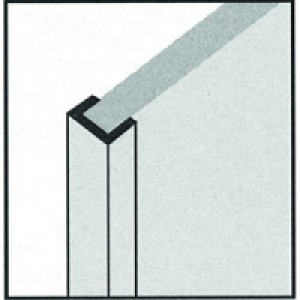 Wickes Splash Back End Cap 2400mm £8.00