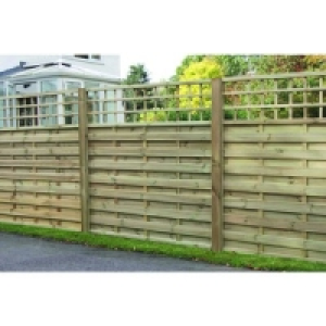 Wickes Hertford Fence Panel 1.8mx1.8m Integrated Trellis £62.39