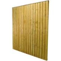 Wickes  Wickes Featheredge Fence Panel 1.8mx1.8m Autumn Gold