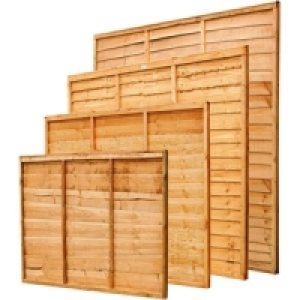 Wickes Overlap Fence Panel 1.8mx0.9m Autumn Gold £18.00