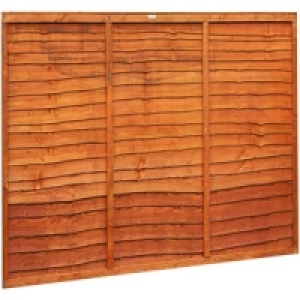 Wickes Overlap Fence Panel 1.8mx1.5m Autumn Gold £20.00
