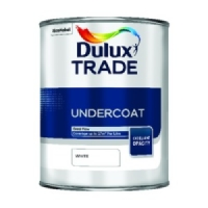 Dulux Trade Undercoat Paint White 1L £11.69