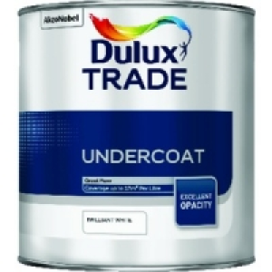 Dulux Trade Undercoat Paint Brilliant White 2.5L £20.23