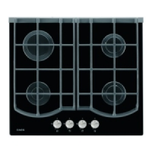 AEG HG694340NB 4 Burner Gas on Glass Hob Black 600mm &pound;427.00